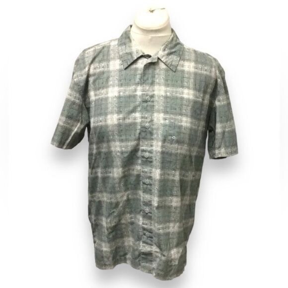 Columbia Mens Performance Fishing Gear Short Sleeve Button Down Shirt, size S - Picture 1 of 8